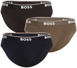 BOSS 3PACK férfi slipek BOSS többszínű (50499429 964) XL