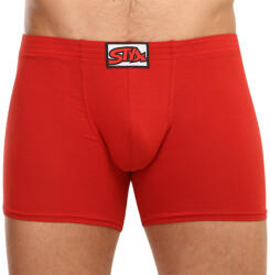 Styx férfi boxeralsó Styx hosszú klasszikus gumipánt vörös (F1064) XXL