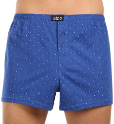 Gino Férfi bő szárú boxeralsók Gino kék (75212-DBMDGM) XXL