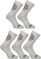 Styx 5PACK zokni Styx magas szürke (5HV1062) M