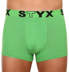 Styx Férfi boxeralsó Styx sportos gumipánt zöld (G1069) L