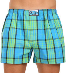 Styx Férfi bő szárú boxeralsó Styx klasszikus gumipánt többszínű nagyméretű (E1102) 5XL