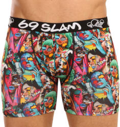 69SLAM Férfi boxeralsó 69SLAM fit pop art (MBYOAT-PO) L