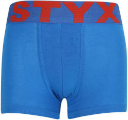 Styx Gyermek boxeralsó Styx sportos gumipánt kék (GJ1167) 6-8 éves