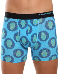 69SLAM Férfi boxeralsó 69SLAM fit bambusz SKULL MANDALA (MPBSKM-BB) L