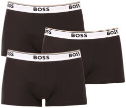BOSS 3PACK Férfi boxeralsó BOSS fekete (50475274 994) M