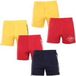 Lee Cooper 5PACK férfi bő szárú boxeralsó Lee Cooper tarka (5xPO38819) L