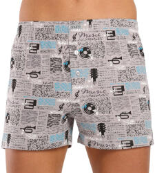 Andrie Férfi bő szárú boxeralsók Andrie többszínű (PS 5818-grey) XL