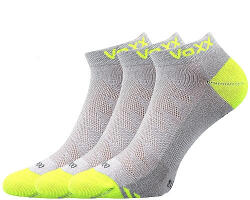 VoXX 3PACK zokni VoXX bambusz világosszürke (Bojar) M