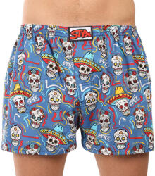 Styx Férfi bő szárú boxeralsó Styx art klasszikus gumi koponyák (A1856) XL