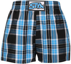 Styx Gyermek bő szárú boxeralsó Styx klasszikus gumipánt többszínű (J1022) 4-5 éves