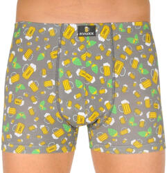 VoXX Férfi boxeralsó VoXX többszínű (Kevin-pivo/malé šedé) XXL