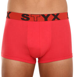 Styx Férfi boxeralsó Styx sportos gumipánt piros (G1064) XXL