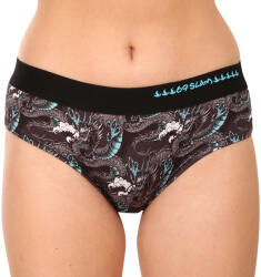 69SLAM Női bugyi 69SLAM hold sárkány kék (GYXMNB-PO) XL