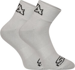 Styx Zokni Styx bokaszürke fekete logóval (HK1062) XL