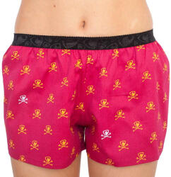 Represent Női bő szárú boxeralsó Represent small bones burgundi (R0W-BOX-0704) S