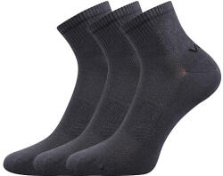 VoXX 3PACK zokni VoXX sötétszürke (Metym) L