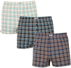 Andrie 3PACK férfi bő szárú boxeralsó Andrie tarka (PS 5917) 3XL