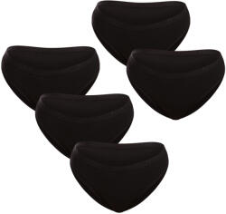 Pietro Filipi 5PACK női bugyi Pietro Filipi fekete (5KB001) XL