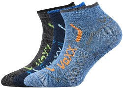 VoXX 3PACK gyerek zokni VoXX többszínű (Rexík 01-mix-A) 20/24