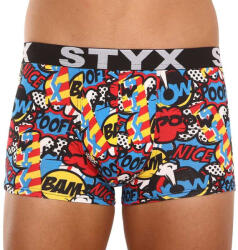 Styx Férfi boxeralsó Styx art sportos gumipánt készült nagyméretű pufi (R1153) 5XL