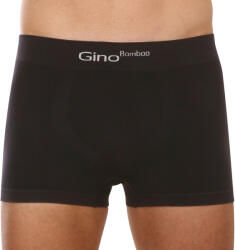 Gino Férfi boxeralsó Gino bambusz varrás nélküli fekete (53004) XL