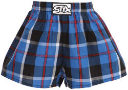 Styx Gyermek bő szárú boxeralsó Styx klasszikus gumipánt többszínű (J920) 9-11 éves