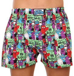 Styx férfi bő szárú boxeralsó Styx art klasszikus gumipánt nagyméretű szörnyek (E1555) 3XL