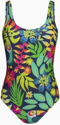 Dedoles Vidám női egyrészes fürdőruha Dedoles Tukan a dzsungelben (D-F-BW-SW-OPS-C-1587) XXL