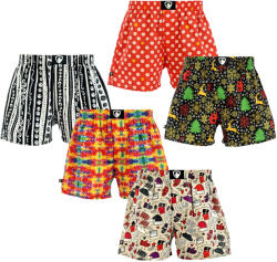 Represent 5PACK férfi bő szárú boxeralsók Represent exkluzív Ali (R3M-BOX-063484135) S