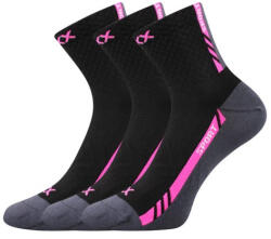 VoXX 3PACK zokniVoXX sportos fekete II (Pius) S