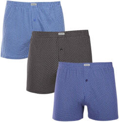 Andrie 3PACK férfi bő szárú boxeralsó Andrie tarka (PS 5927) XXL