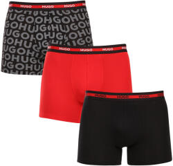 HUGO 3PACK Férfi boxeralsó HUGO többszínű (50545674 979) L