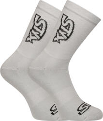 Styx Zokni Styx magas szürke fekete logóval (HV1062) XL