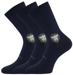 VoXX 3PACK Voxx merinó gyerek zokni kék (Barefootik merino-blue) 30/34