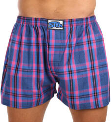 Styx Férfi bő szárú boxeralsók Styx klasszikus gumipánt többszínű nagyméretű (E1032) 4XL