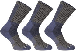 Nedeto 3PACK zokni Nedeto magas téli kék (3NWM1) L