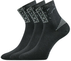 VoXX 3PACK zokni VoXX sötétszürke (Codex) XL