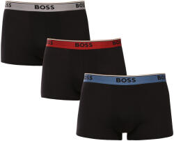 BOSS 3PACK férfi boxeralsó BOSS fekete (50531684 964) L