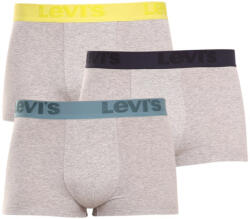 Levi's 3PACK Férfi boxeralsó Levis szürke (905042001 015) XL
