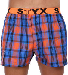 Styx Férfi bő szárú boxeralsók Styx sportos gumipánt többszínben (B1006) XXL