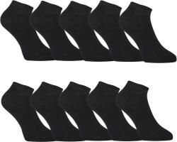 Styx 10PACK zokni Styx alacsony bambusz fekete (10HBN960) XL