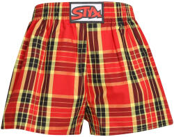 Styx Gyermek bő szárú boxeralsó Styx klasszikus gumipánt többszínű (J1014) 12-14 éves