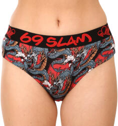 69SLAM Női bugyi 69SLAM hold sárkány vörös (GWBMND-BB) XS