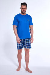 Cornette Kék Cornette férfi pizsama (326/187) M