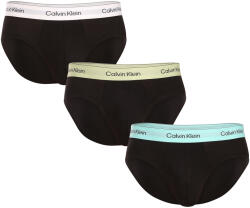 Calvin Klein 3PACK férfi slipek Calvin Klein fekete (NB4388-VRB) S