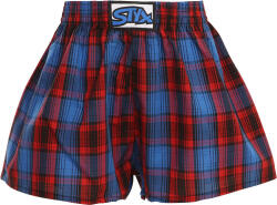 Styx Gyermek bő szárú boxeralsó Styx klasszikus gumipánt többszínű (J915) 12-14 éves