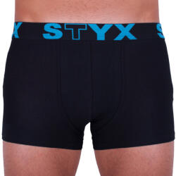 Styx Férfi boxeralsó Styx sportos gumipánt nagyméretű fekete (R961) 4XL