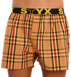 Styx Férfi bő szárú boxeralsó Styx sportos gumipánt többszínben (B921) XXL