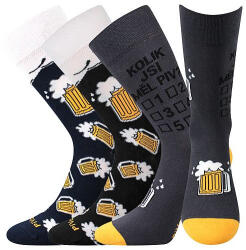 VoXX 3PACK zokni VoXX többszínű (PiVoXX mix 6) L